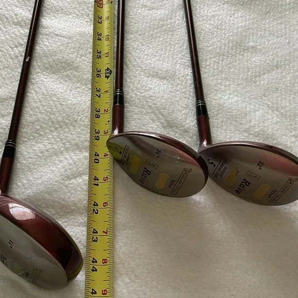 Square Two Lady Rave Oversize Mid Profile Stainless Driver Set 1 3 5 7 RH Ladies - Picture 8 of 12